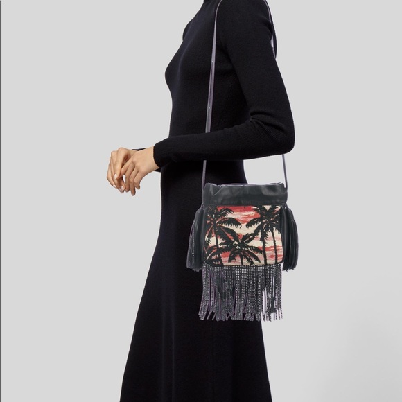 Saint Laurent Helena sunset fringe crossbody - Picture 2 of 5